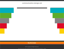 Tablet Screenshot of communication-design.net
